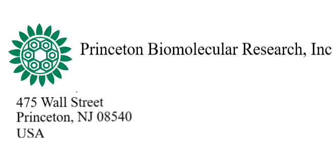 Princeton Biomolecular Research, Inc Princeton Biomolecular Research, Inc